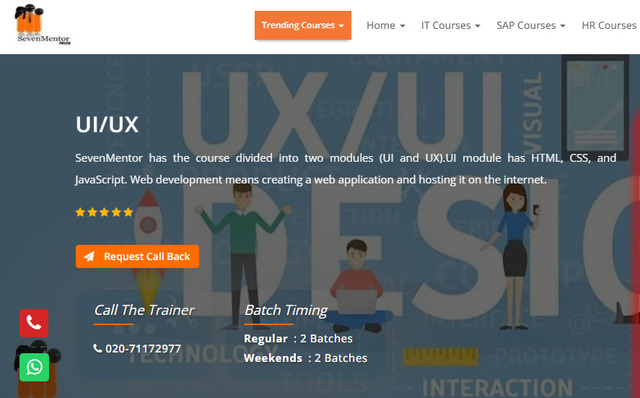 Uiux design course in pune display